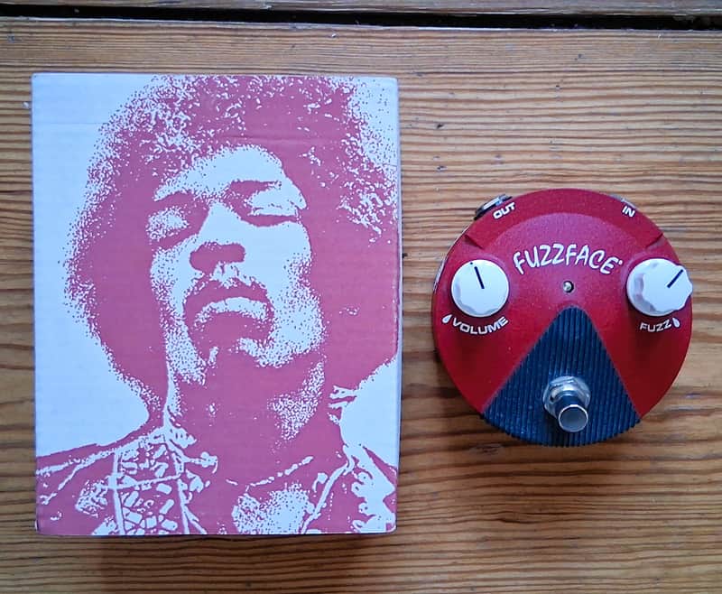 Dunlop FFM6 Band Of Gypsys Fuzz Face Mini 2015 - Present - Red image 1