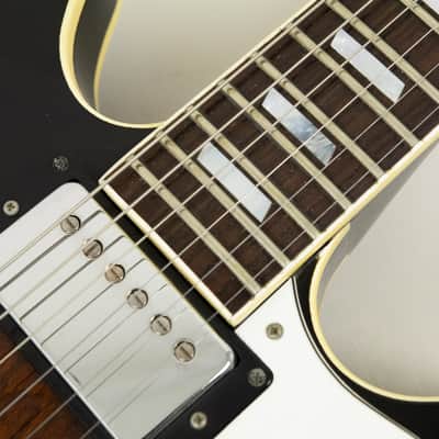 1983 Epiphone Riviera, Antique Sunburst, MIJ - Bonehead Model image 9