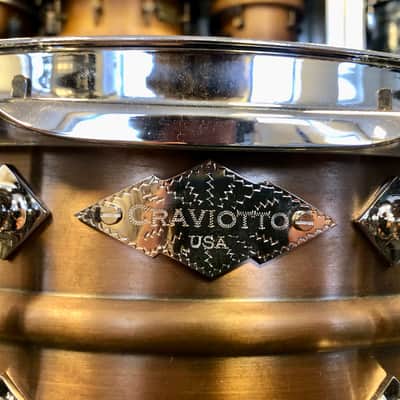 5,25" x 14" Craviotto/AK Master Bronze Snare #9/25 image 2