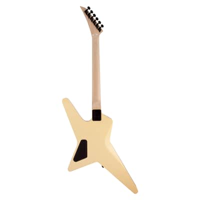 Used Jackson JS Series Signature Gus G. Star JS32T - Ivory w/ Amaranth FB image 8