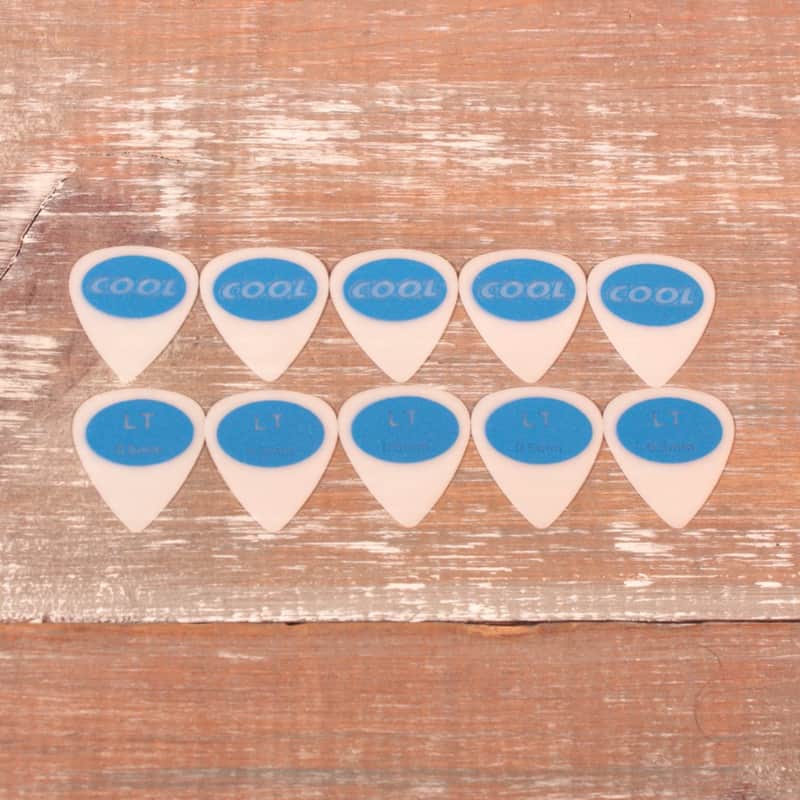Cool 351-Style LITE (0.5mm) Juratex Sand-Textured Accu-Grip Set of 10 Picks image 1