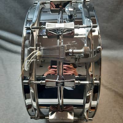 Sonor 5 3/4 X 14 Ferro Manganese Metal Snare image 3
