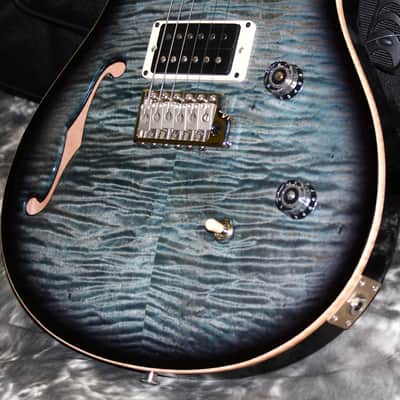 2023 PRS - CE24 Bolt-On Semi-Hollow - Faded Blue Smokeburst image 2