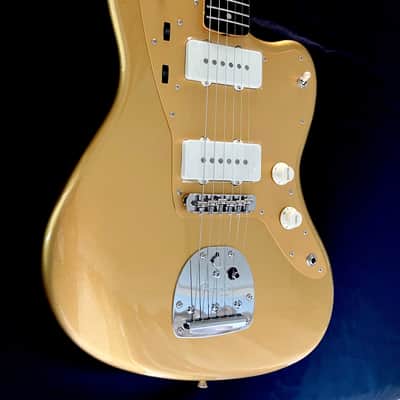 Fender FSR MIJ Made in Japan 2025 MH Matching Headstock Traditional 60s Jazzmaster - Mystic Aztec Gold image 1