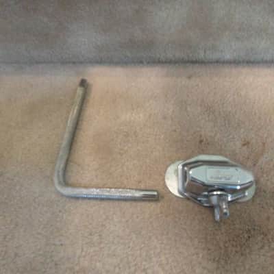 Ludwig Vintage super classic bass drum cymbal tilter mount with L arm excellent image 6