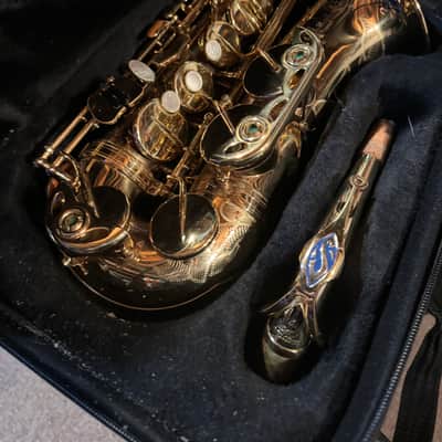 Selmer-Paris Super Action 80 Series II 1990 Alto Saxophone - Gold Laquer image 2