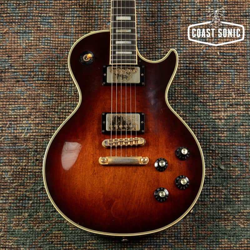 1982 Greco EGC68-50 Super Power Made in Japan Les Paul Custom Violin Burst image 1