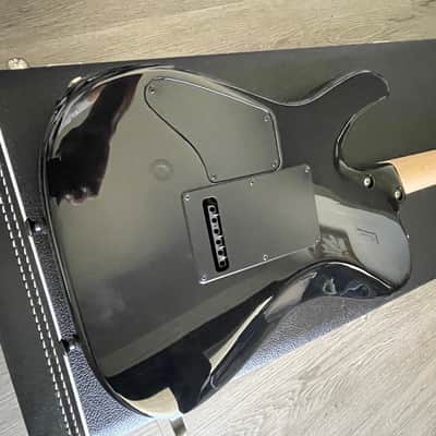 Tom Anderson 2016 Drop T Hollow Chambered Electric Guitar - STUNNING Figured Top Black and Grey image 9