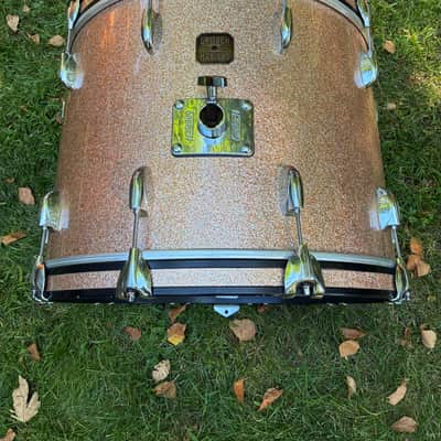 Gretsch USA 22x16 Bass Drum 1980s - Champagne Sparkle image 2