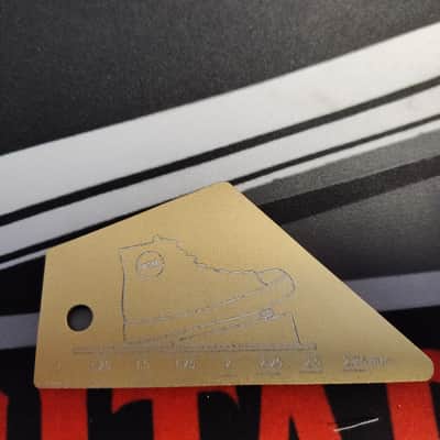 USA made Pedal to the Metal "PTM" 1/8" Aluminum Guitar Fret Rocker Luthier Tool w/string height gage v6 New Design image 1