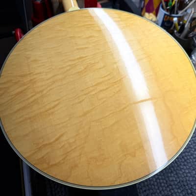 Deering Maple Blossom Professional 5-String Banjo Natural Maple image 8
