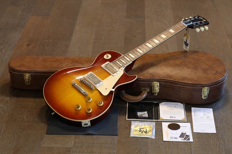 Unplayed! 2021 Gibson Custom Shop 1958 Les Paul Murphy Lab Electric Guitar Ultra Light Aged Sunburst + COA OHSC image 1