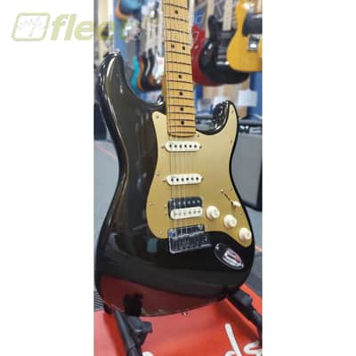 Fender American Ultra Stratocaster HSS with Maple Fretboard - Texas Tea image 5