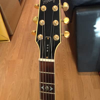 Heritage SAE Custom 1992 Green Burst image 3