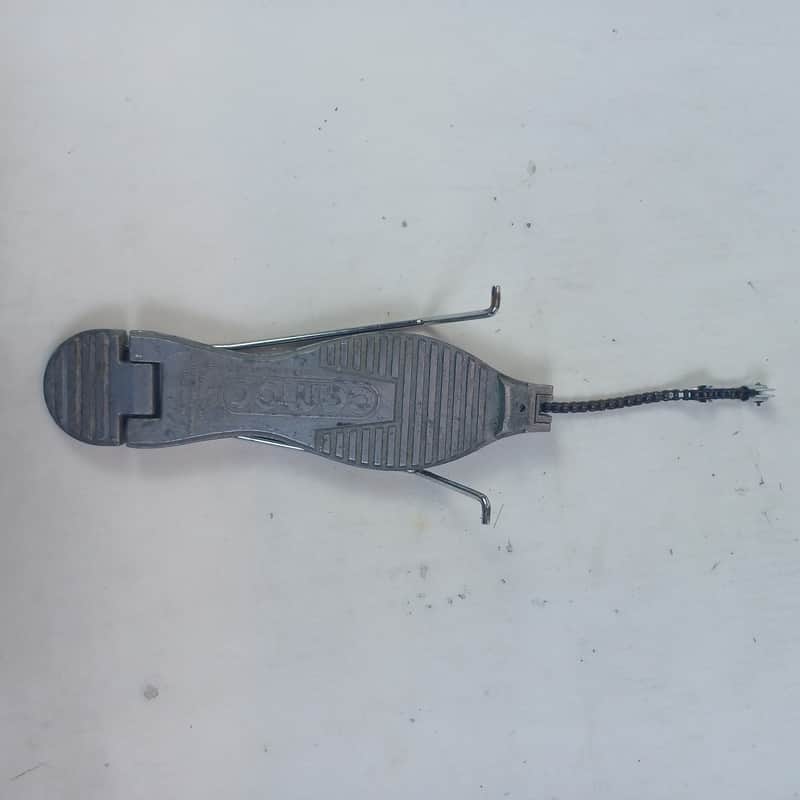 Camco by Tama Bass Drum Pedal Footboard +Chain Assembly Japan Vintage 70s Foot image 1