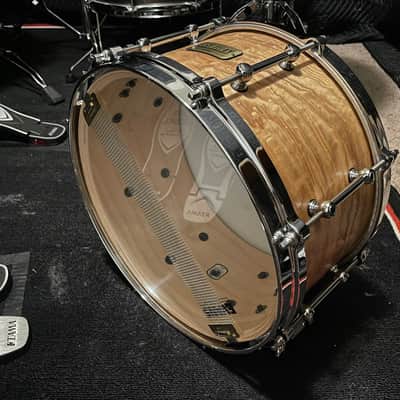 Tama LGM137STA 7x13" S.L.P. Series G-Maple Snare Drum 2012 - Present - Satin Tamo Ash image 5