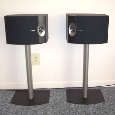 BOSE (301V) Speakers & BOSE (FS-1) Floor Stands Absolutely MINT Condition! 301 V image 1