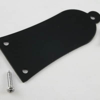 Truss Rod Cover Black Metal 'Blank no text' for Epiphone Guitars