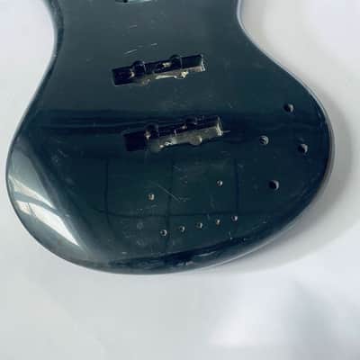 Glossy Black Bass Basswood Body DIY Project image 3
