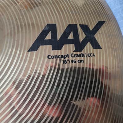 Sabian 18” AAX Crash Cymbal Concept CC4 1265g (RARE!) image 2