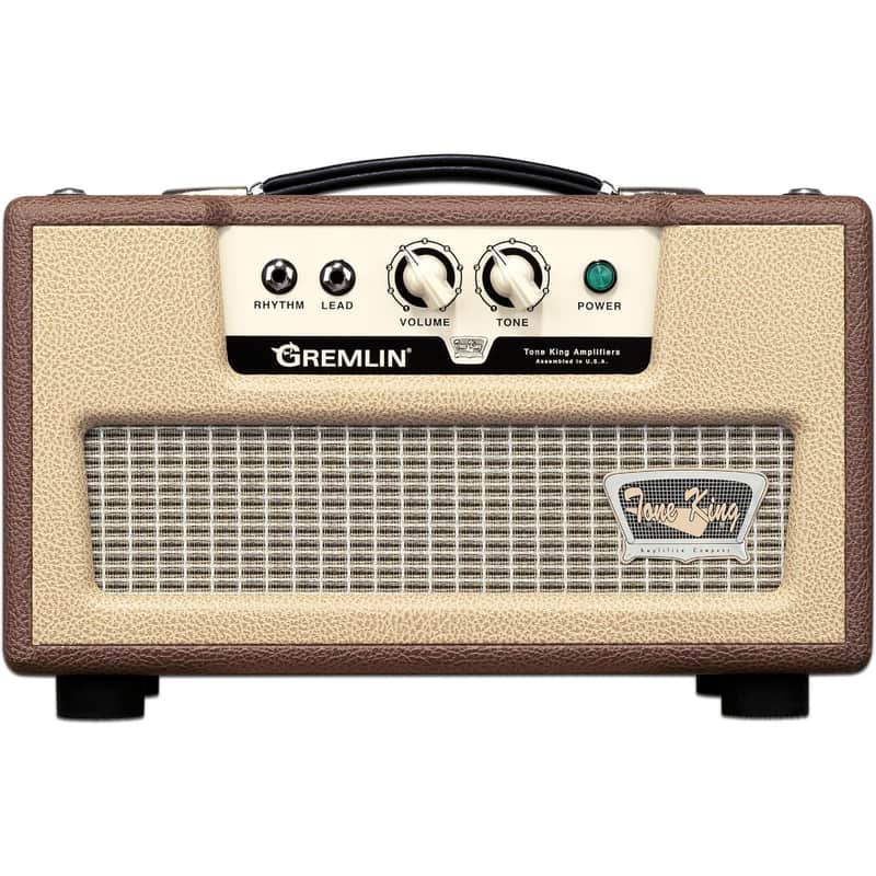 Tone King Gremlin Guitar Amplifier Head (5 Watts), Brown and Beige image 1