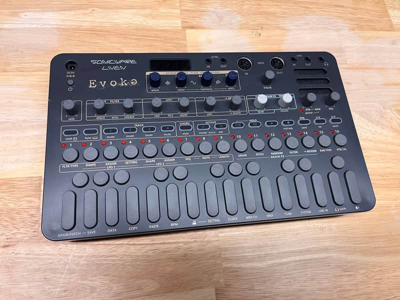 Sonicware Liven evoke 27-Key Acoustronic Sythesizer and Granular Effects image 1
