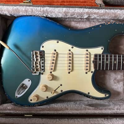 M.B. Guitars 63-S Lake Placid Blue Relic - Early Run! image 2