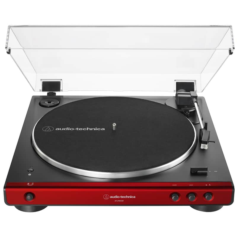 Audio-Technica AT-LP60XBT-RD Automatic Bluetooth Turntable image 1
