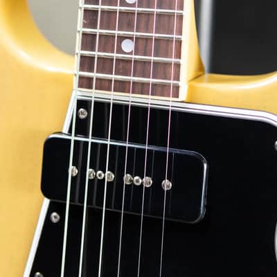 Epiphone 1960 Les Paul Special Double Cut Reissue Electric Guitar - TV Yellow with Hardshell Case image 8