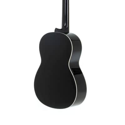 GEWA Basic Plus 4/4-Size Classical Guitar – Black High-Gloss Finish image 2