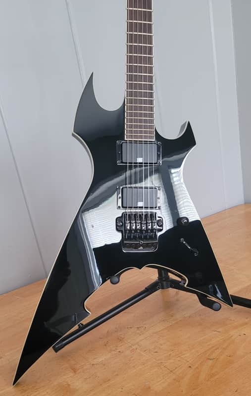 IBANEZ MTM100 MICK THOMSON SIGNATURE GUITAR 2012 GLAIVE BLACK W/CASE image 1