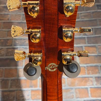 Gibson 2024 Custom Shop STUNNER PSL Doves In Flight Quilt Wildfire Burst 1 of 5 w/ OHSC, CoA & Build Sheet image 23