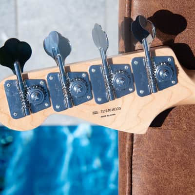 2023 Fender Heritage '70s Jazz Bass - Natural - Made in Japan - Premium Ash Body - Pro Set Up w Perfect Frets/Action/Intonation! image 6