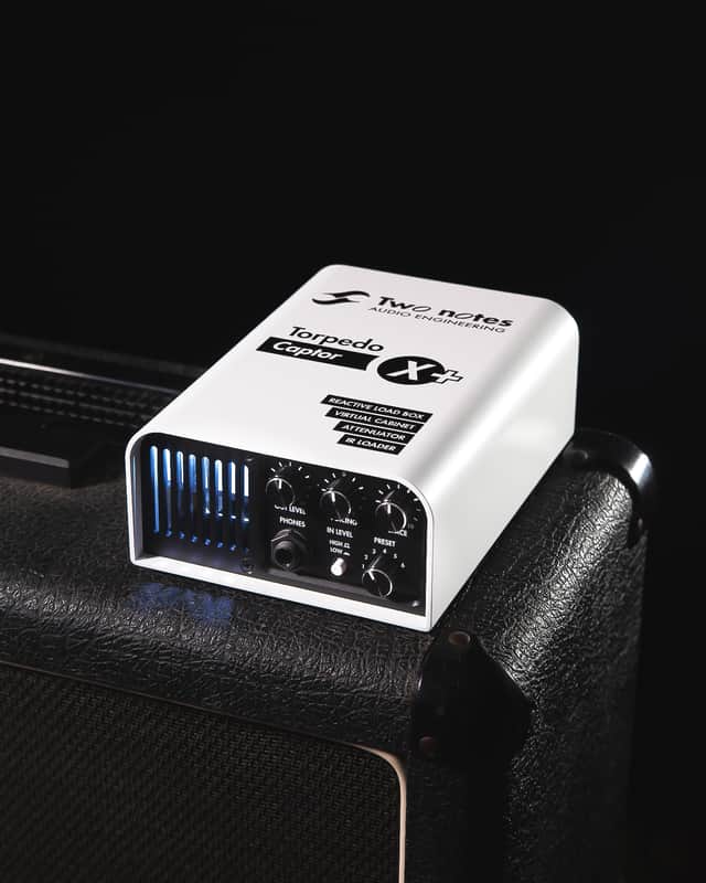 [3-Day Intl Shipping] 8 Ohms Two Notes Captor X Plus (X+) Compact Reactive Load Box, Attenuator, DynIR Cab Sim, IR Loader & Stereo Expander image 1