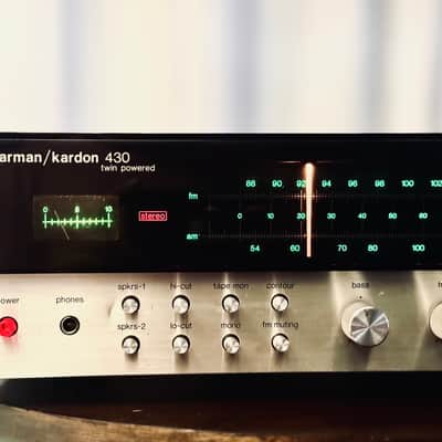 🎶 Harman Kardon HK 430 ‘Twin Powered’ Vintage Stereo Receiver — Serviced, Cleaned, LED + YouTube Demo image 4