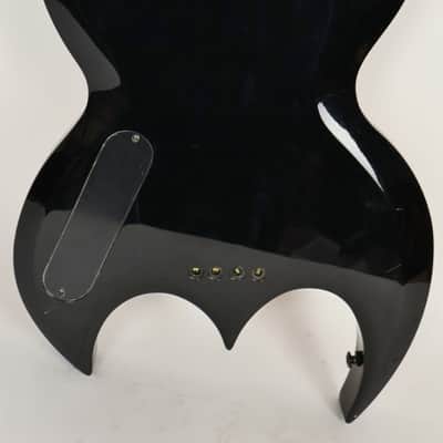 Brownsville New York Bat Electric Bass Guitar Hot Rod Flame w/ Gig Bag image 7