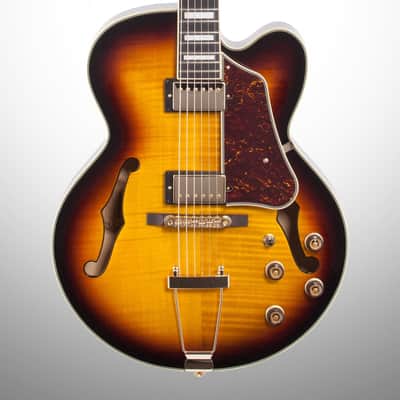 Ibanez Artcore Expressionist AF95FM Hollowbody Electric Guitar, Antique Yellow Sunburst image 1