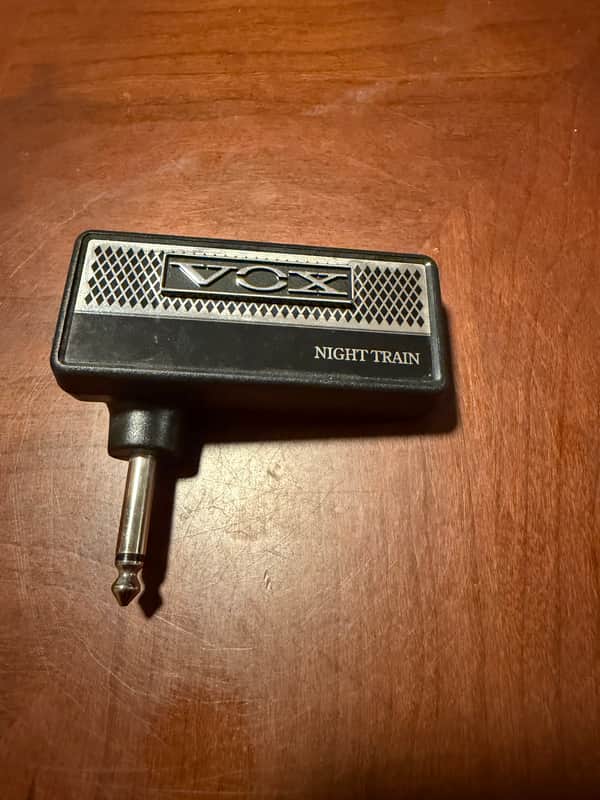 Vox amPlug Night Train Battery-Powered Guitar Headphone Amplifier 2012 - 2014 - Black / Silver image 1