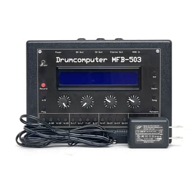 MFB 503 w/ Universal power supply Drumcomputer 2000s Y2K Rare Made in Germany Worldwide Shipment image 3