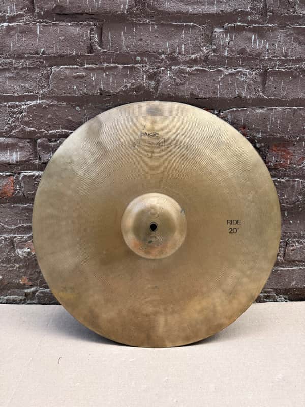 Paiste 404 20" Ride Cymbal – Used – Good Condition image 1