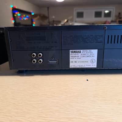 Yamaha Natural Sound Stereo Double Cassette Deck KX-W302U - Clean Serviced Rare! image 10
