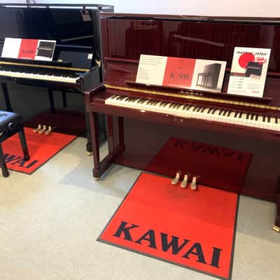 Kawai K500 Professional Upright Piano Ebony Polish image 8