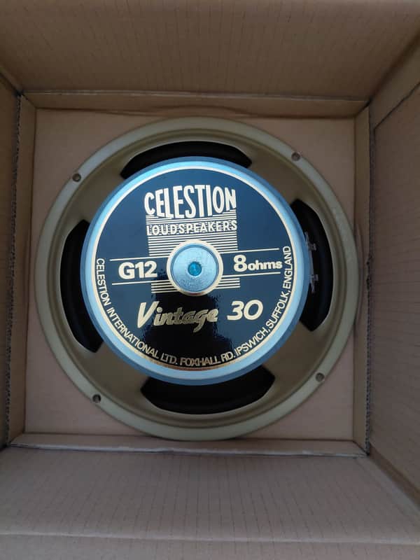 Celestion G12 Vintage 30 12" 60-Watt 8ohm Guitar Amp Speaker 2020s - White