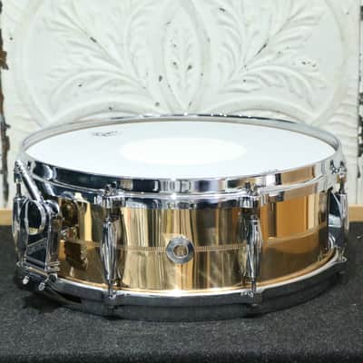 Used Gretsch USA Custom Bronze Snare Drum 14X5in image 3