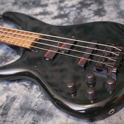 Japan Ibanez SR800 bass left handed 1991 MIJ + hard case image 4