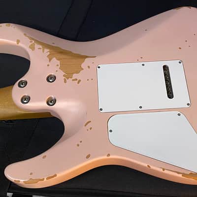 NEW! Charvel Pro-Mod Signature Rick Graham DK24 2PT CM Worn Shell Pink - Foam Core Case - Authorized Dealer image 8