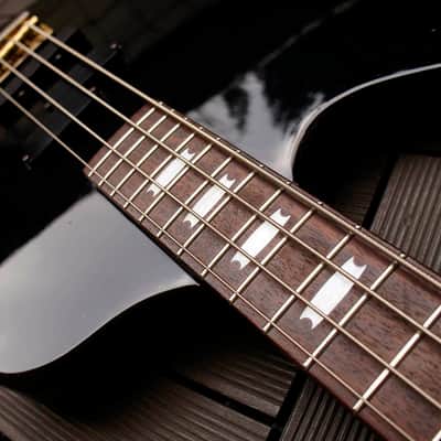 Fernandes  MV-65NS Nikki Sixx Reversed T-bird 1991 Black image 7