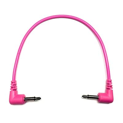 Tendrils Cables Right Angled Eurorack Patch Cable (15cm - Magenta) 6 Pack image 2