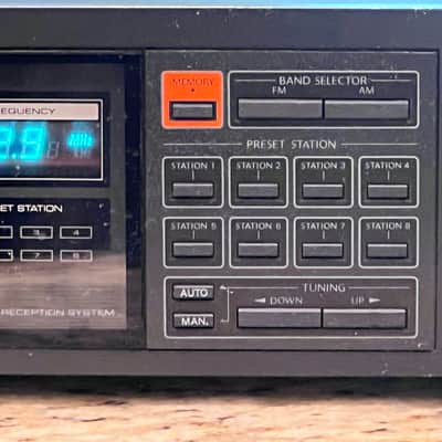 Onkyo TX-25 Quartz Synthesized Tuner Mid 80's - Black image 4