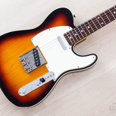 2014 Fender Telecaster Custom ‘62 Vintage Reissue TL62B Sunburst w/ American Vintage '52 Pickups, Japan MIJ image 1
